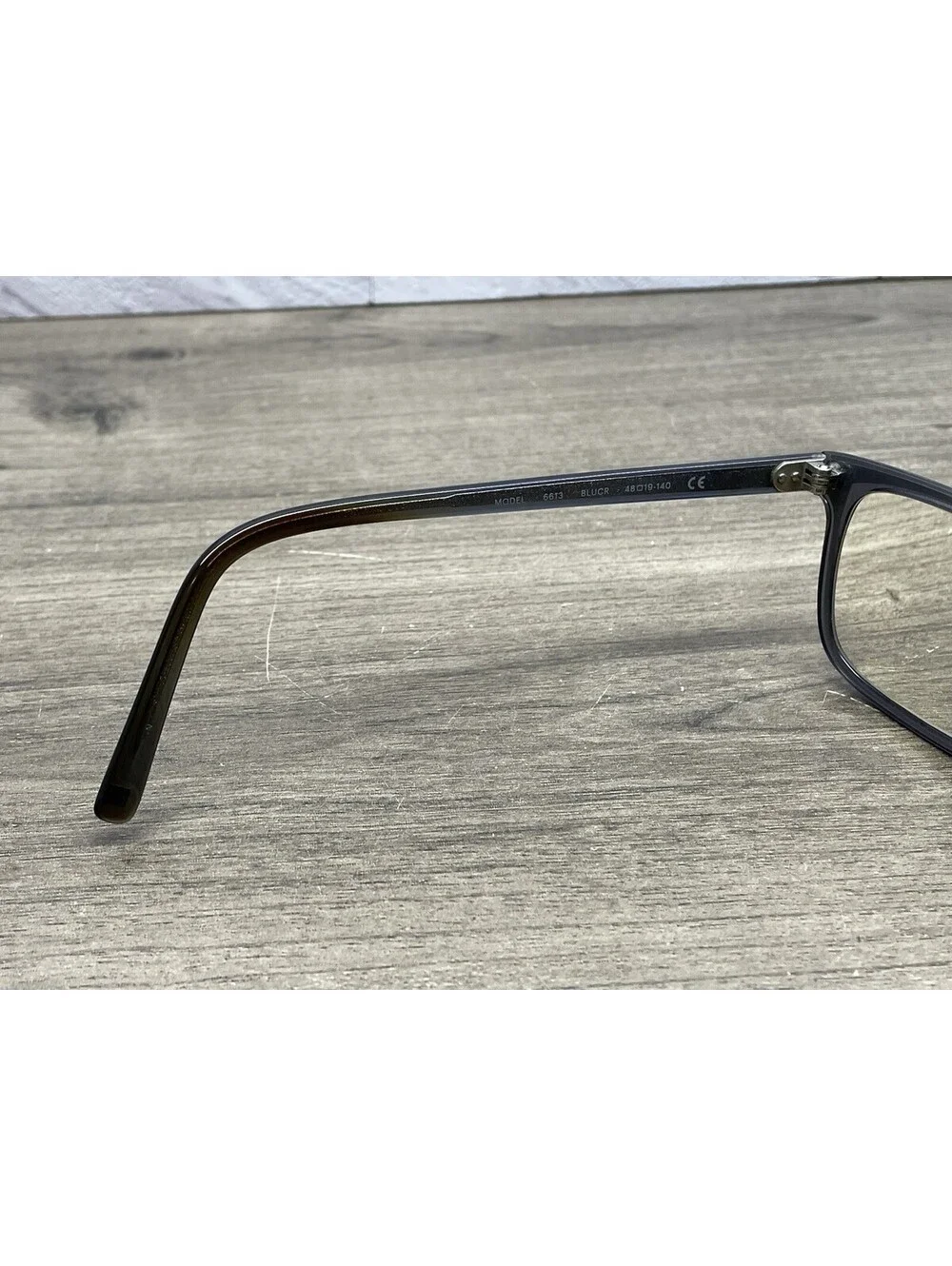 MODO EYEGLASSES 6613 BLUCR BLUE BLACK CLEAR EYEGLASSES 48-19-140 *FRAMES ONLY